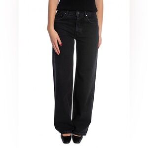 Anine Bing Charcoal Denim Pants